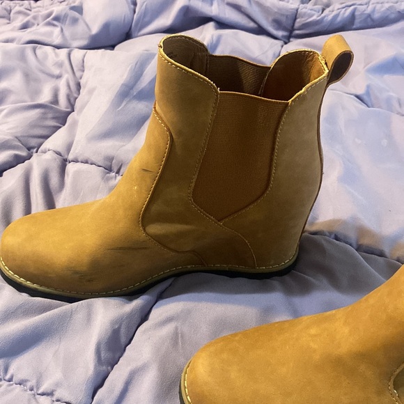 Platform wedge booties - Picture 3 of 6